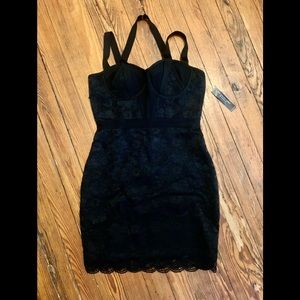 Venus Bandage Lace Dress Large